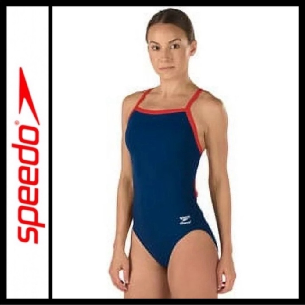 NWOT Speedo Solid Endurance Swimsuit